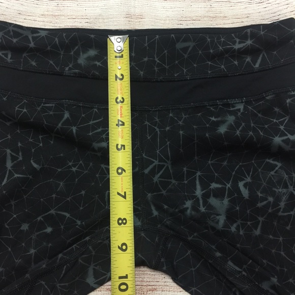 Lululemon Inspire Crop II Star Crushed Coal Black - Picture 7 of 8